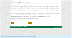 Desktop Screenshot of investmentsbykeating.com